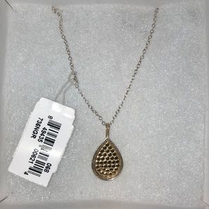 Nwt Anna Beck Reversible Teardrop 